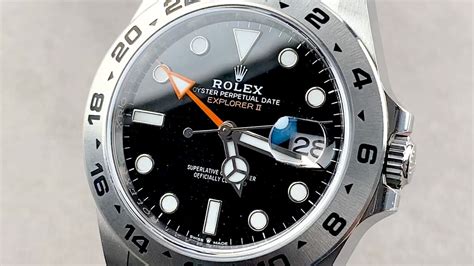 rolex explorer ii ref. 226570|Rolex Explorer II 226570 review.